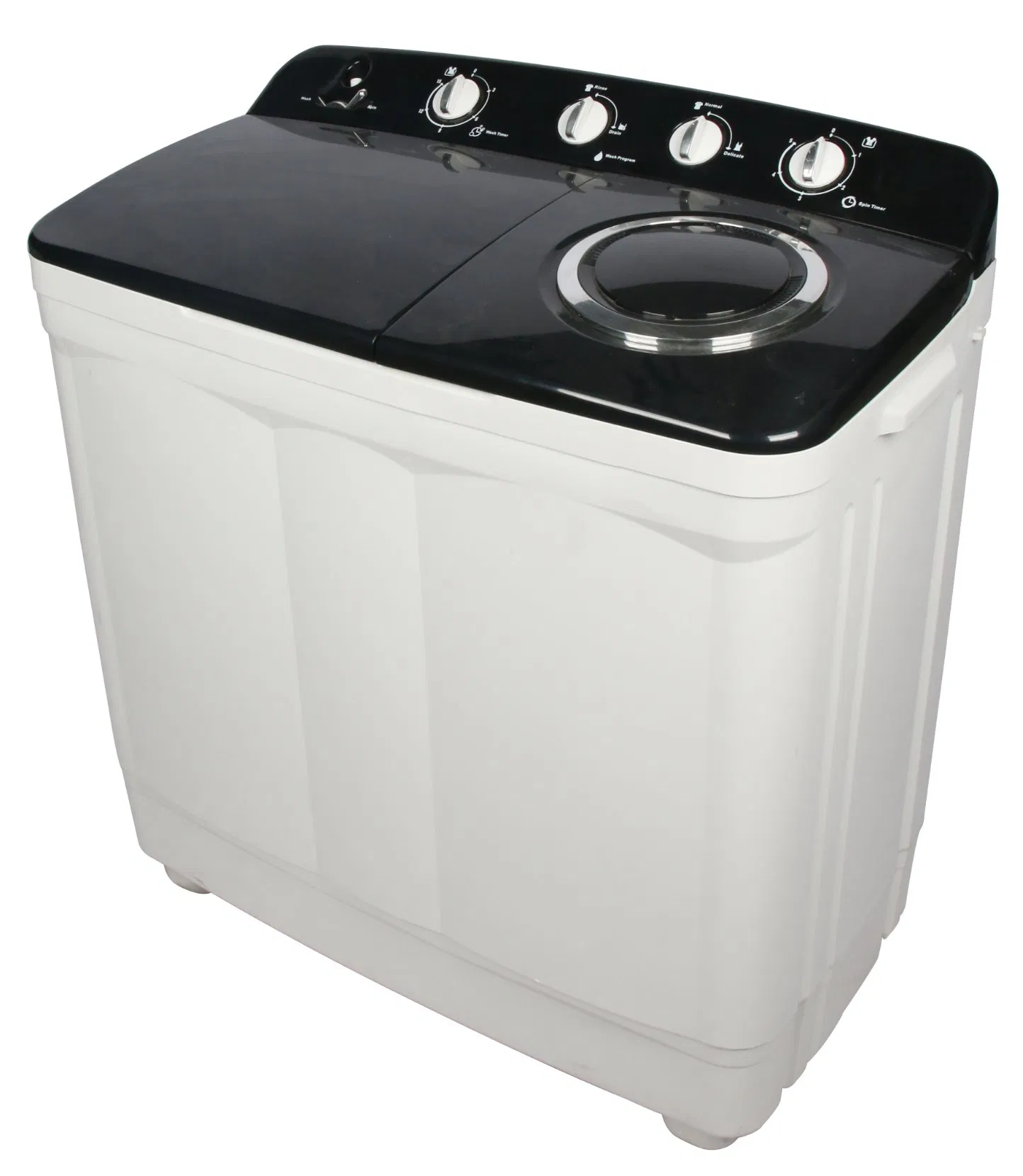 8kg OEM Customized Double Bucket Semi-Automatic Washing Machine - Top Mounted Household Appliance