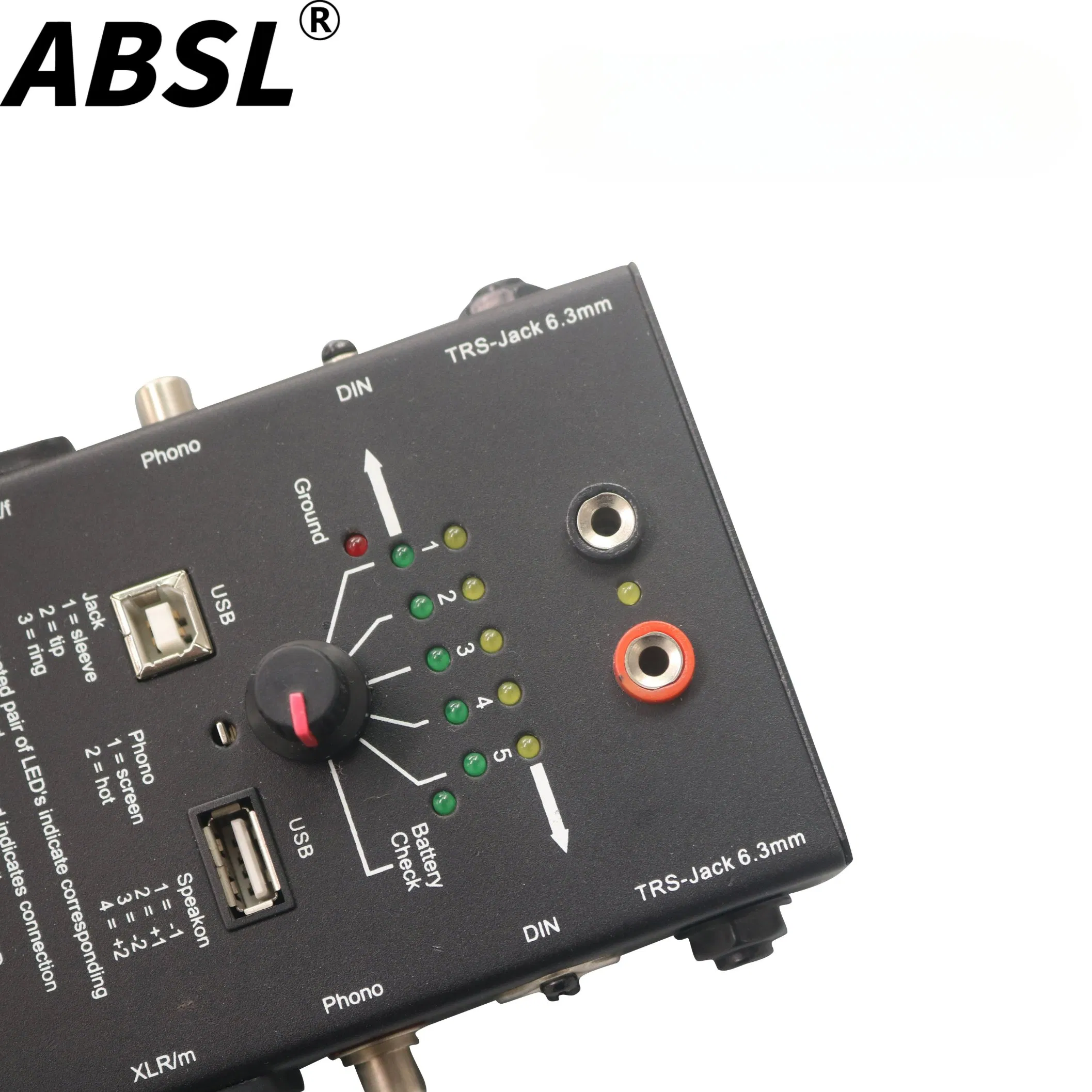 Network Cable Jack Audio Line Tracker 5-Way Switch CT-02c Cable Tester