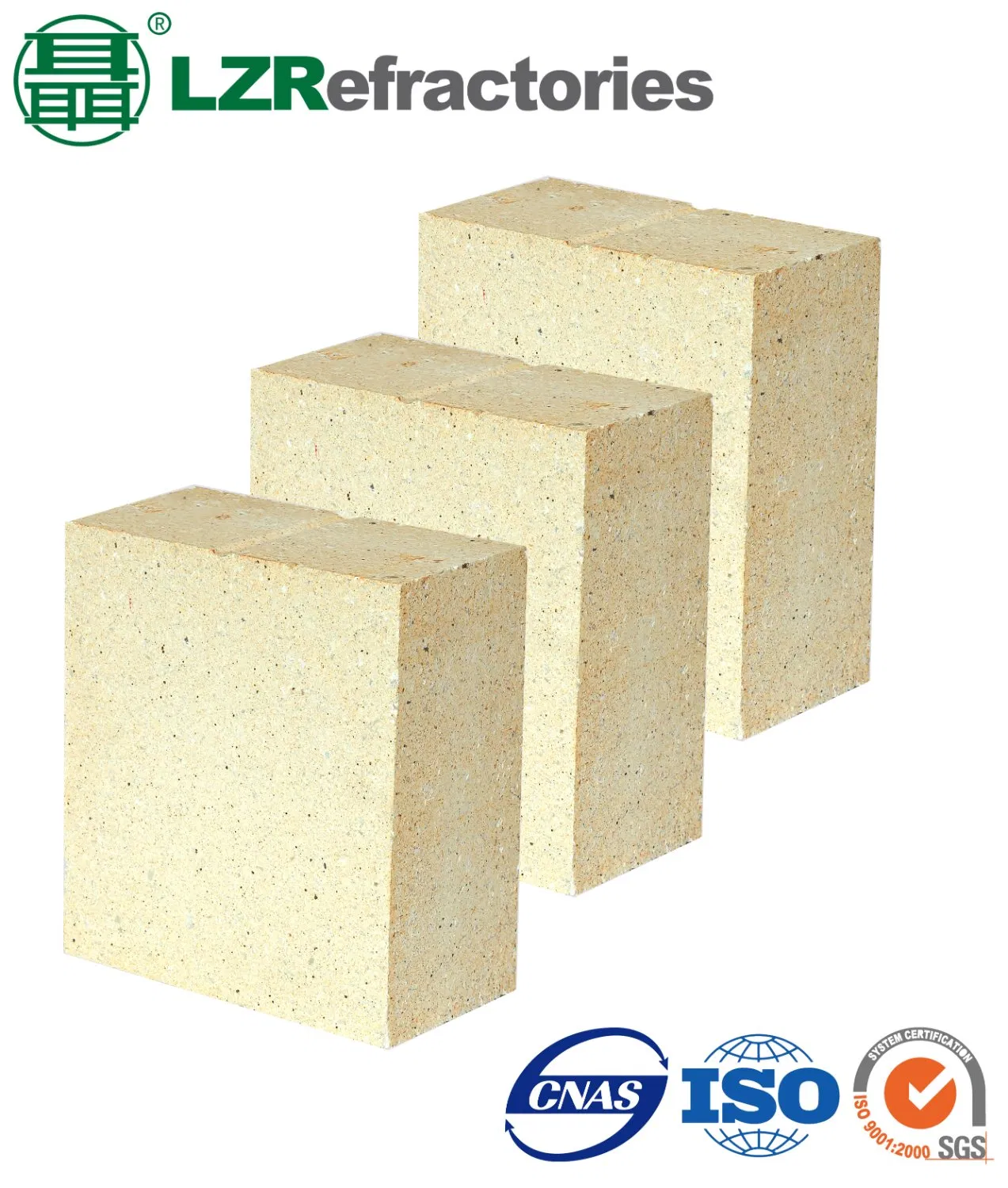 Огнеупорные кирпичи с низким содержанием глинозема для цементных печей
