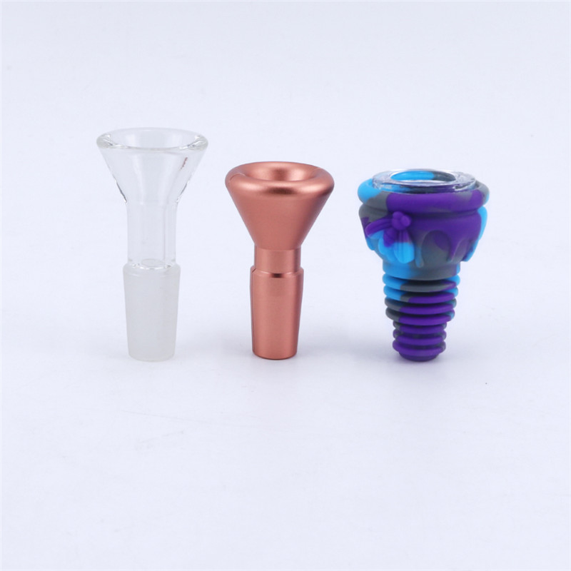 Custom Logo DAB Rigs Wax Tool Smoking Accessories Glass Water Pipe Kit Pre-Rolled Paper Magnetic Beaker Bowl