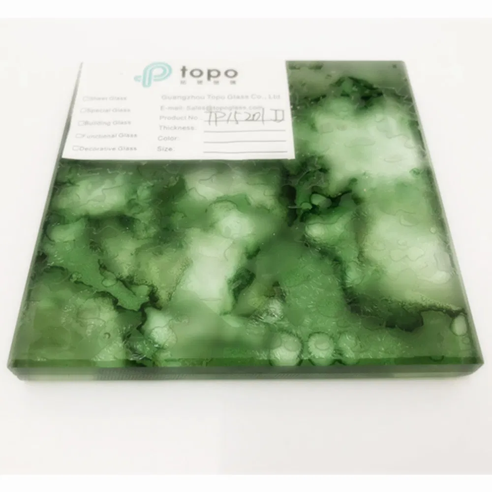 Toughened Safety Fireproof Wired Wire Glass for Home Decor (PLW-TP)