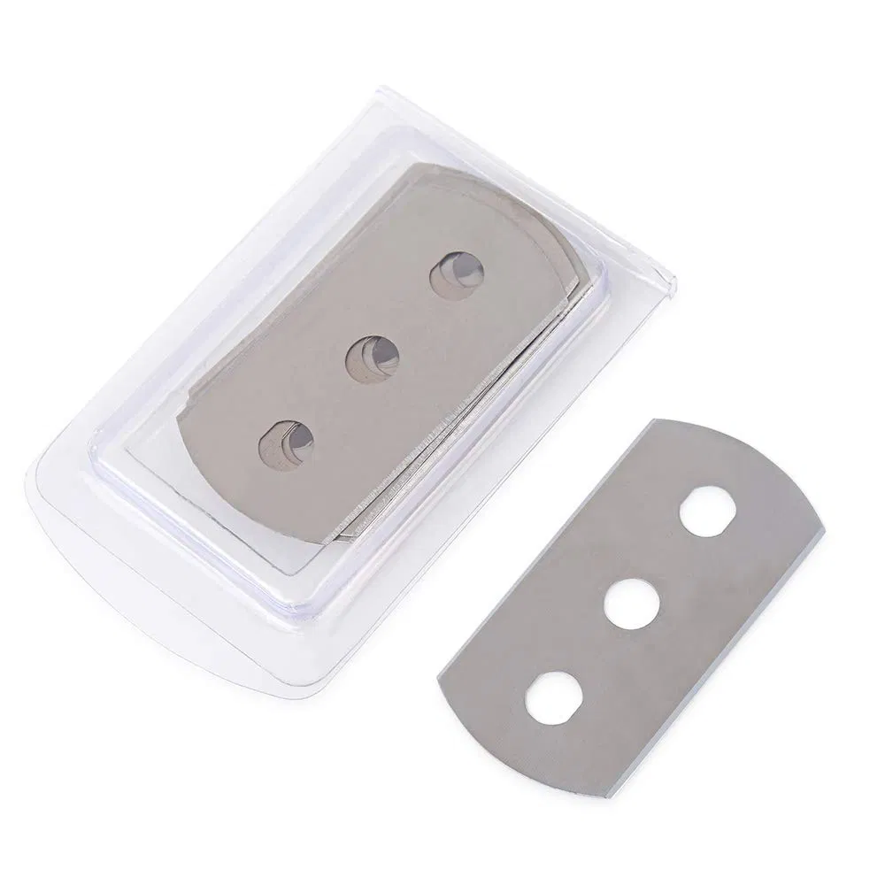 Hautine Round Edge Metal Razor Blades 43X22mm