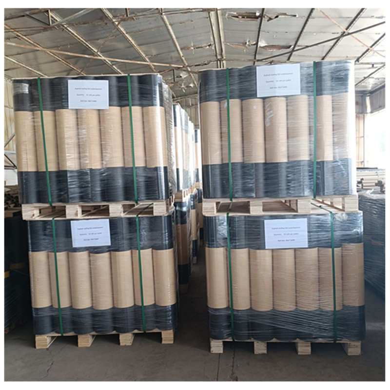 Heavy-Duty Black Asphalt Felt for Shingle Deck Protection for Southeast Aisa