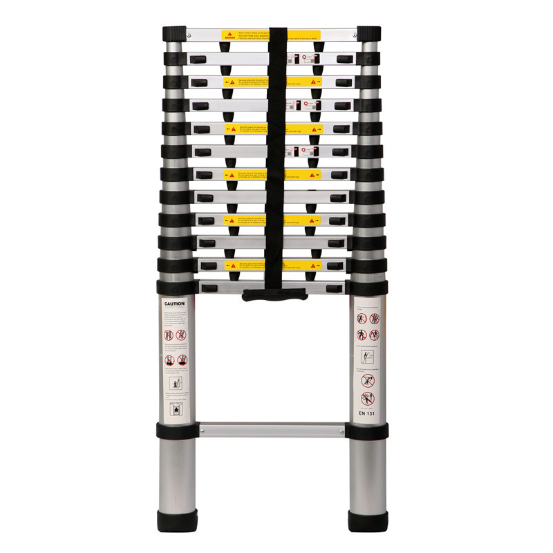 High Quality 3.2m Aluminum Telescopic Ladder with En131 Certificate