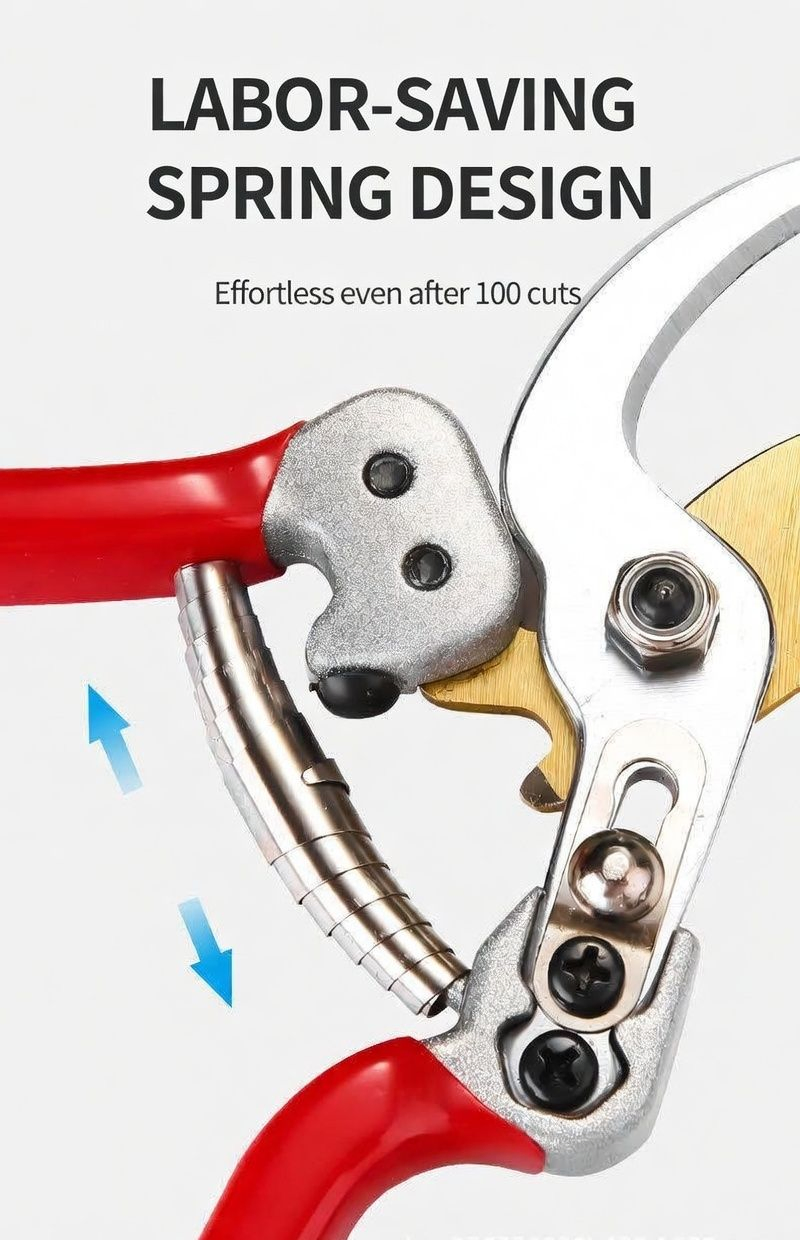 Sk5 Steel Bypass Pruning Shears Secateurs for Bonsai Fruit Trees and Gardening