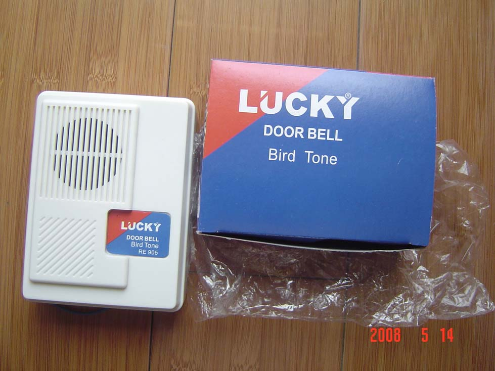 House Shape Bird Sound Doorbell Chime