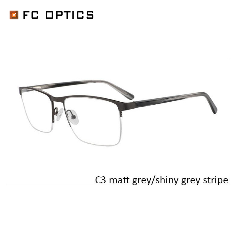 Quick Shipment 2020 New Half Eye Glasses Frames for Men