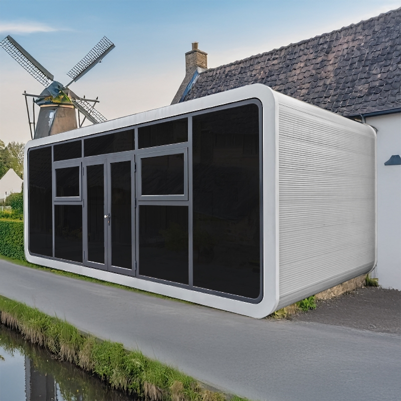 Customized Entry Door and Window and Wall Panel Apple House