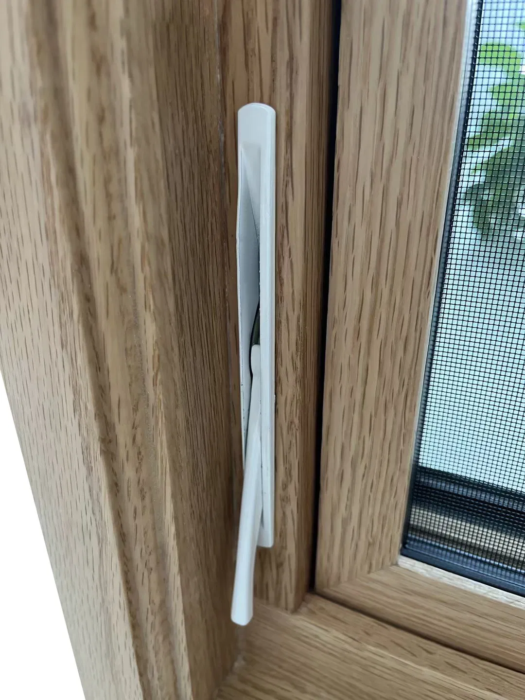 Penjoy Classic Style Villa Wooden Windows Double Glazed Window Crank Casement Windows