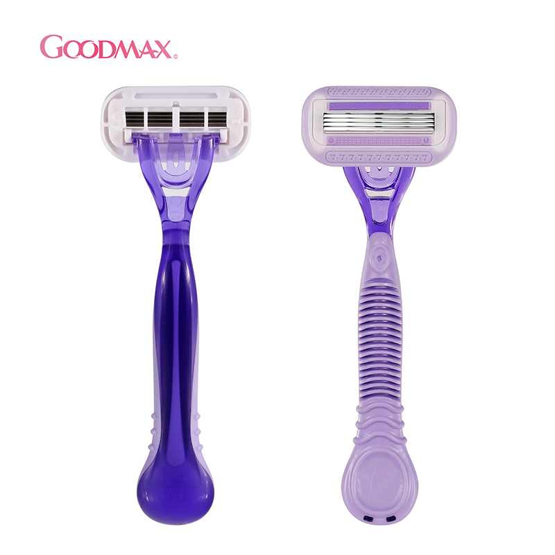 Disposable Lady Razor Four Blade Open Back Design