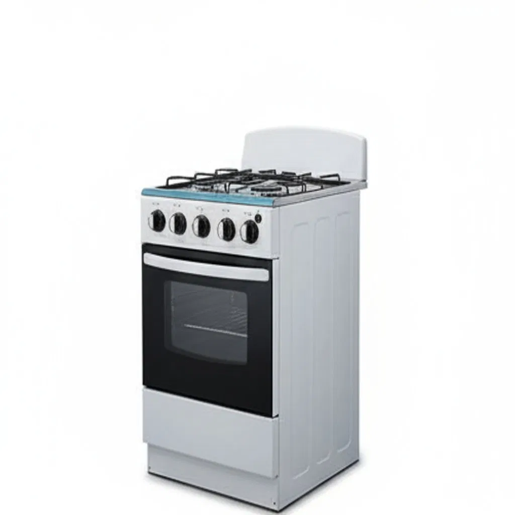 20inch Commercial White Full-Electric Freestanding Oven