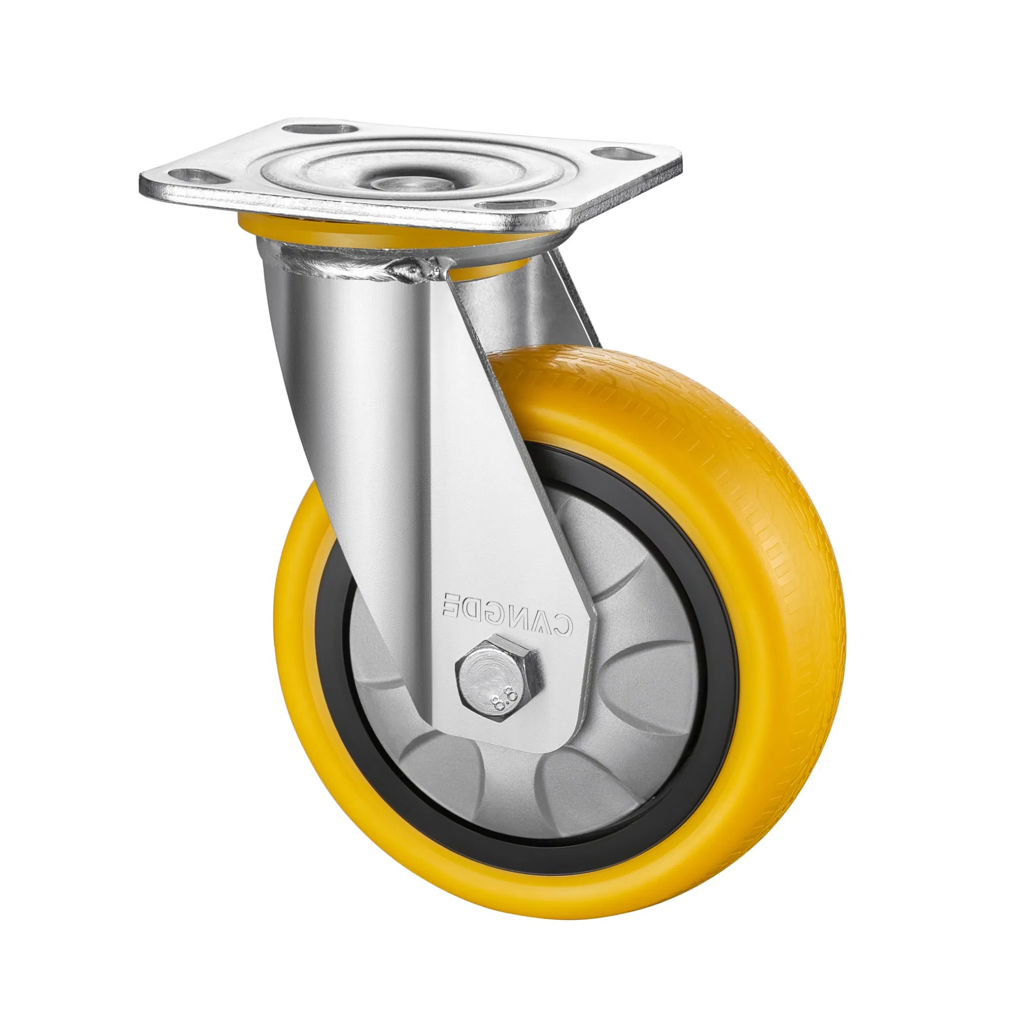 4''5''6''8'' Heavy Duty Industrial High Temperature Heat Resistant Caster Wheels Cast Iron Wheel Bakery Trolley Wheels