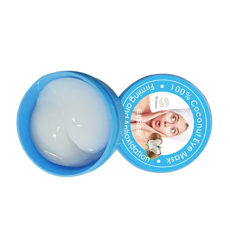 Customize Logo Eyes Mask Collagen Nourishing Moisturizing Hydra Gel Eye Patches. Rose Skin Care Eye Jelly Mask