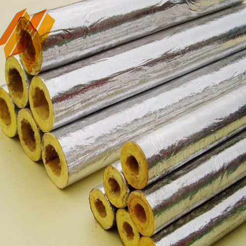 Diameter 15-150mm Pipe Aluminum Foil Glass Wool