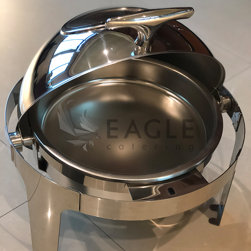 Stainless Steel Round Shape Buffet Chafing Dish