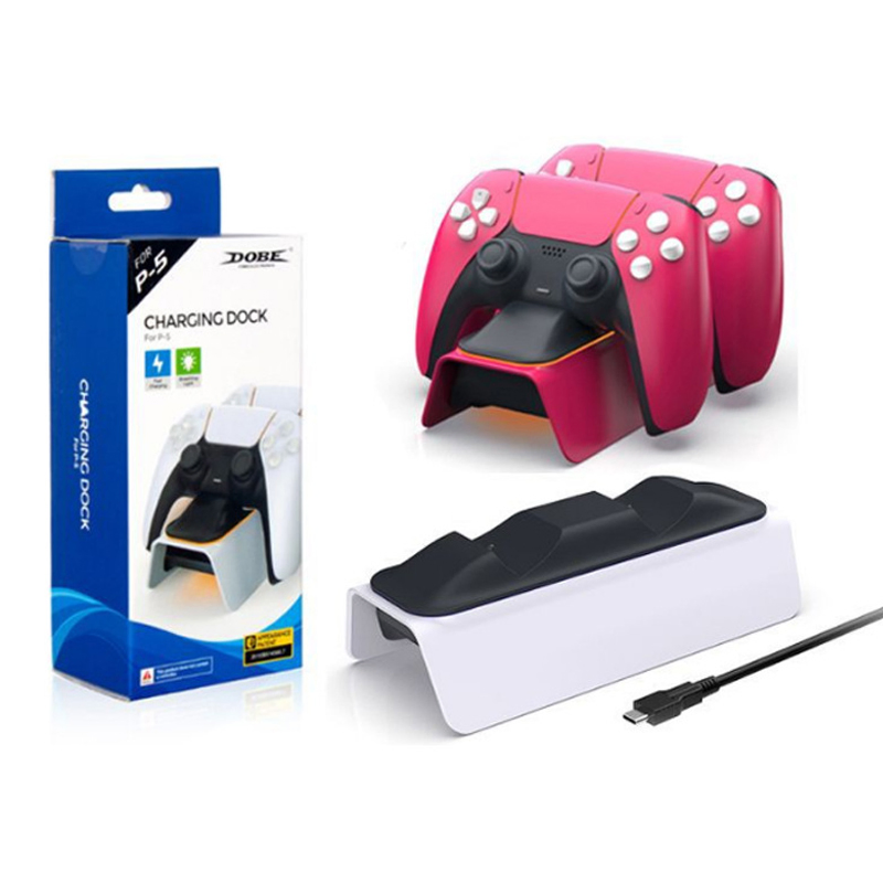 Hot Sale Tp5-0521b Dual Controller Charge Dock Charger Station for PS5 Gampad Power Charging