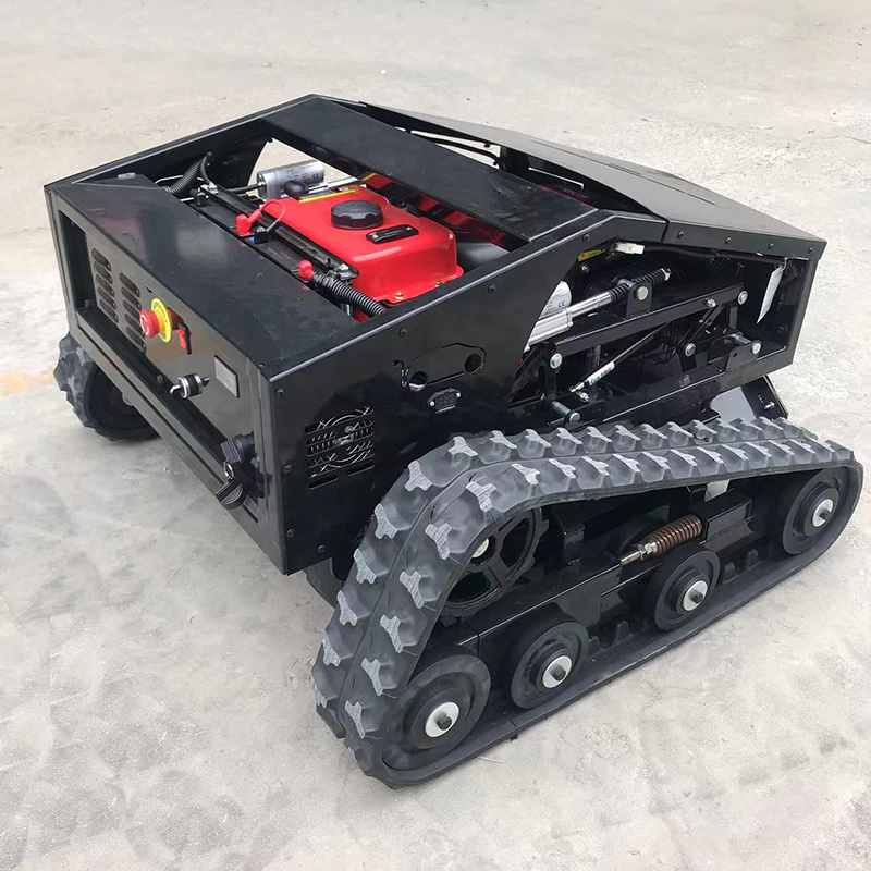 Гибридный газо-электрический радиоуправляемый фрезерный сенокосилка