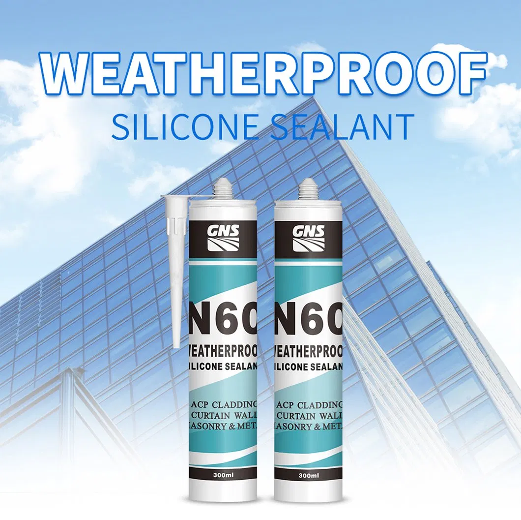 260ml 280ml 300ml High Performance Weatherproof Silicone Sealant Neutral Window and Door Silicone Sealant