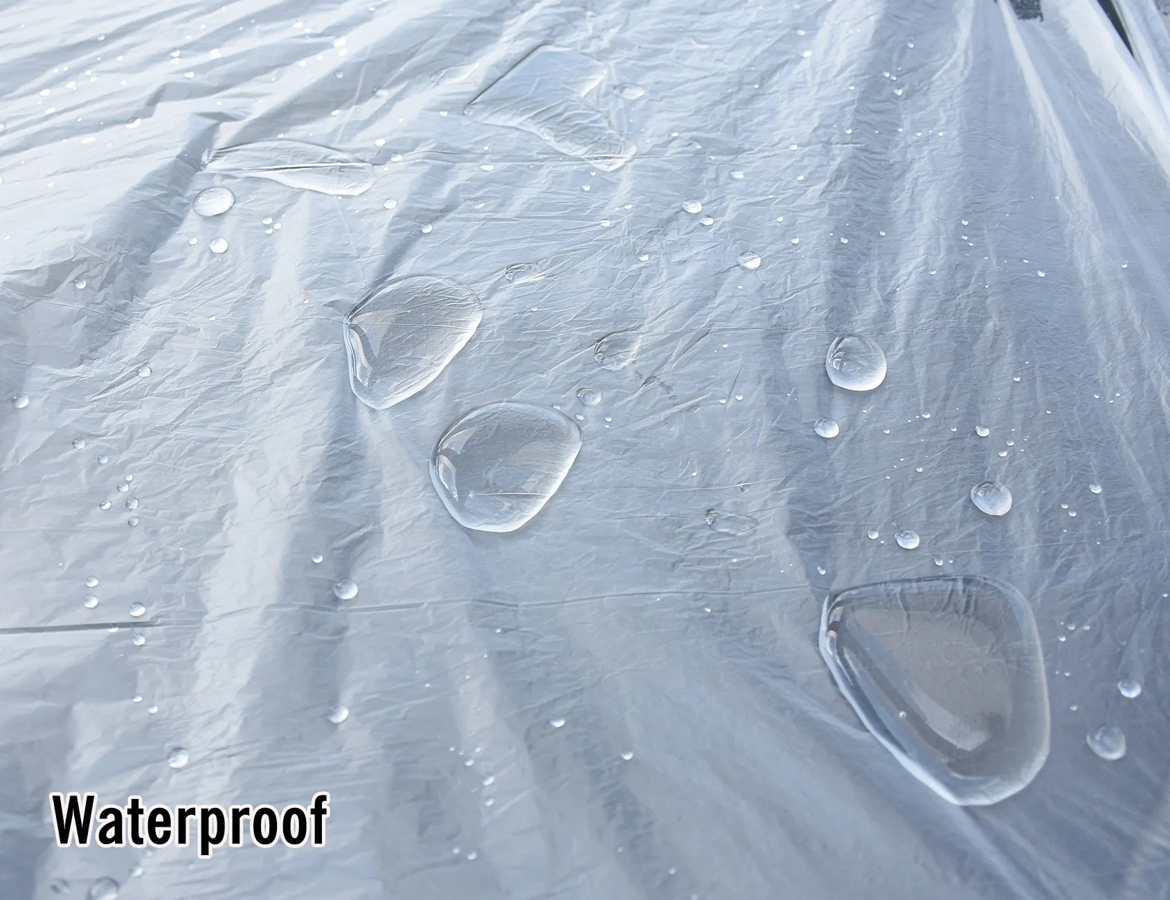 Rollingdog-PRO 80028 Clear Plastic Drop Cloth PE