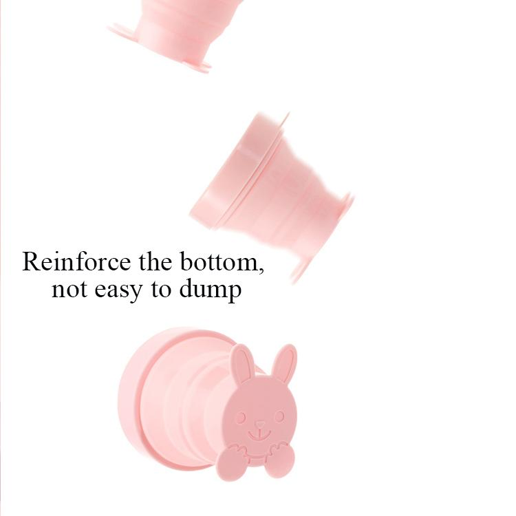 Складная силиконовая кружка для путешествий, 240 мл