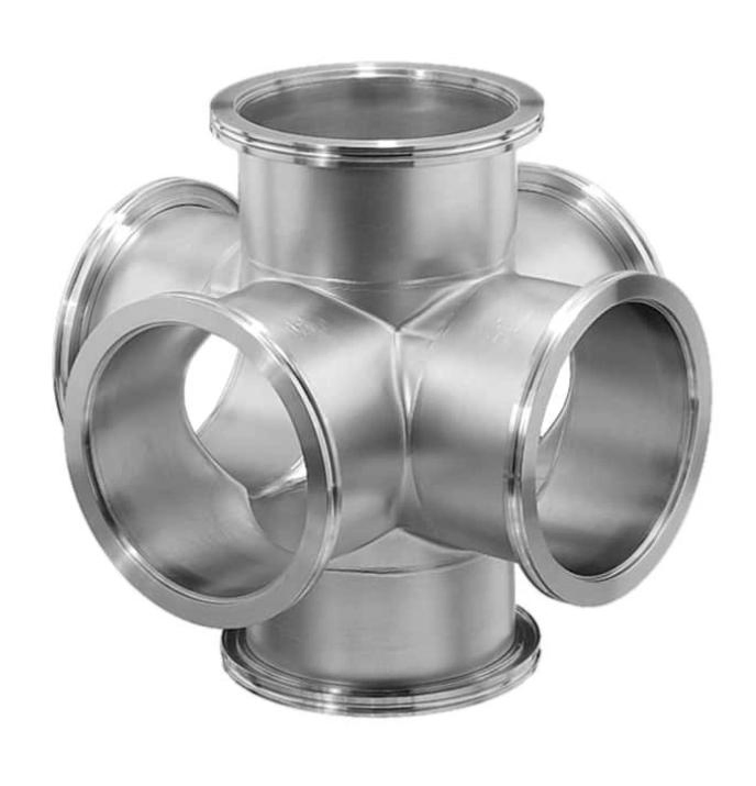 Vacuum Stainless Steel Cross
