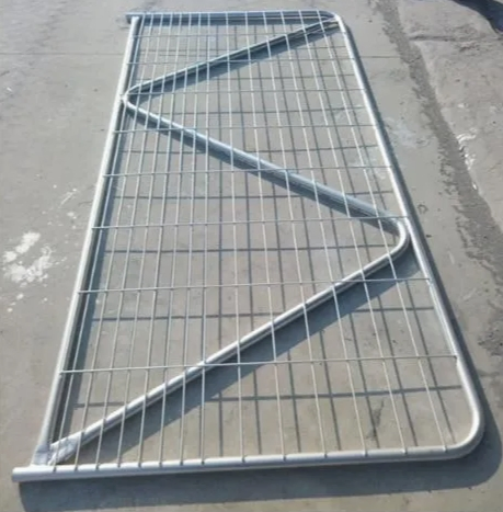 Heavy-Duty Galvanized Farm Gate with Superior Zinc Coating
