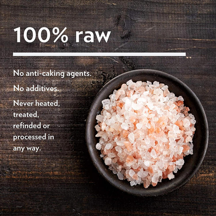 Custom High Quality All Natural Pink Himalayan Fine Grind Salt