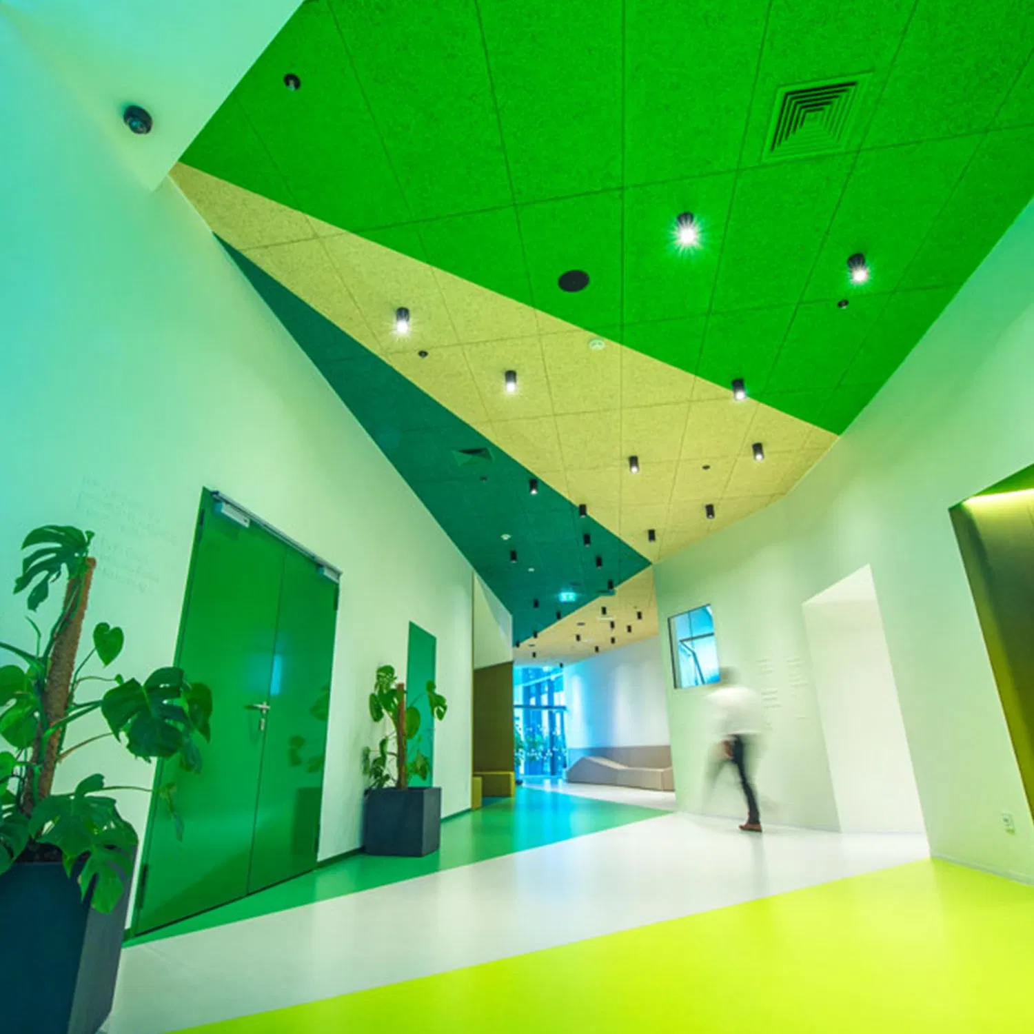 Sound Proofing Polyester Absorbing Fiber Diffuser Wood Studio Foam Acoustic Wall Panel for Interior Wall