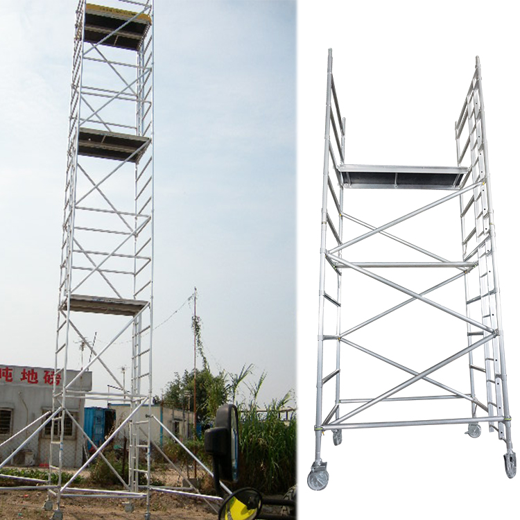 Dragonstage Aluminium Scaffolding Customized Movable Scaffold for Construction