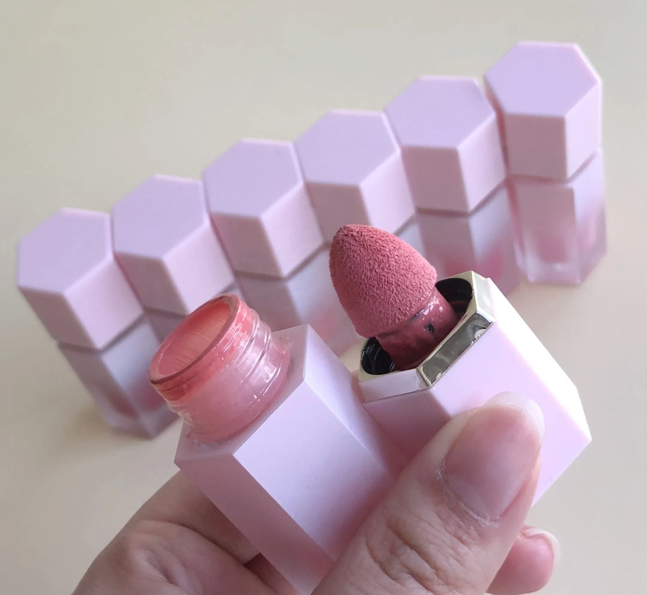 Low MOQ Silky Makeup Liquid Blusher with Private Label