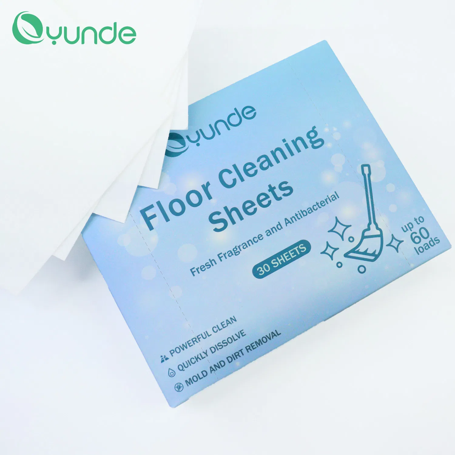 OEM Eco Friendly Solid Detergent Decontamination Household Warehouse Floor Sheet