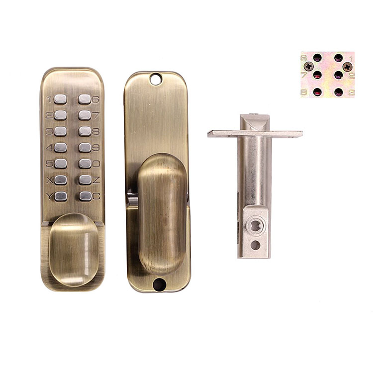 Zinc Alloy Mechanical Security Door Digital Code Lock