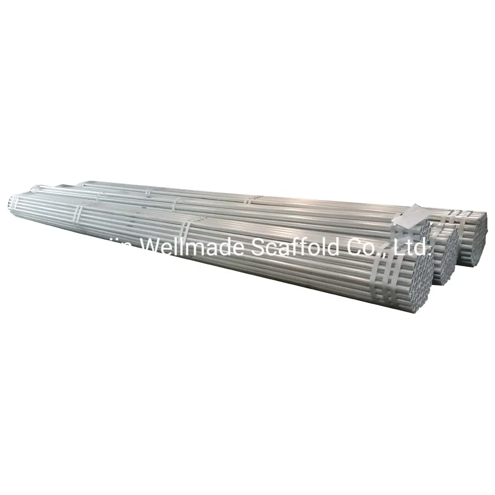 BS1139 Hot DIP Galvanized Pre-Galvanized Steel Pipes Tubes for Scaffolding Materials in Oil Petroleum Construction