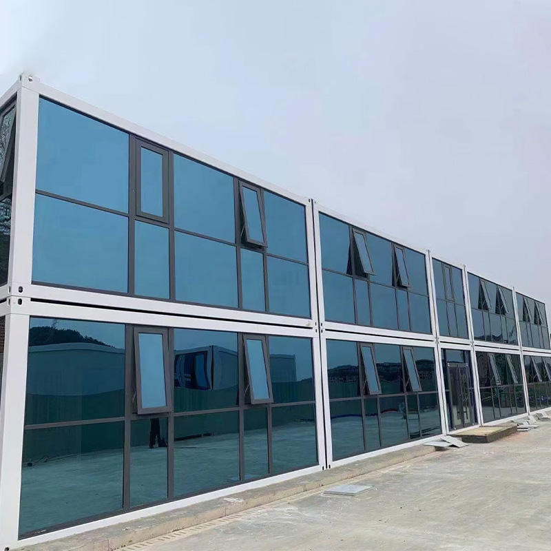 Commercial and Street Shop Kiosk Prefab House Customization Steel Structure