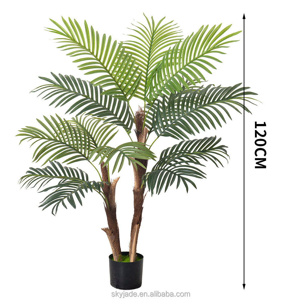 Бонсай искусственный Зеленое дерево мини-пальма для дома