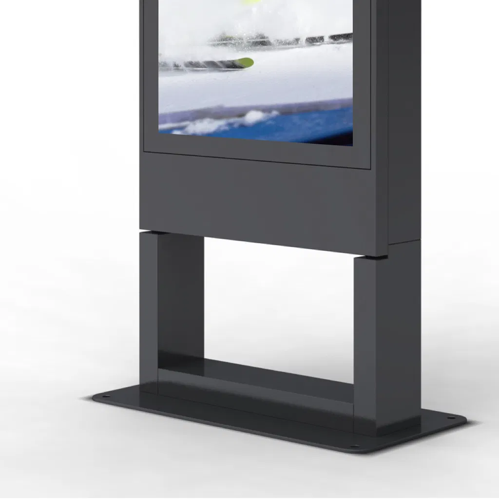 Waterproof IP65 Outdoor Advertising LCD Display Screen Touch Screen Kiosk Ultra Wide Viewing Angle