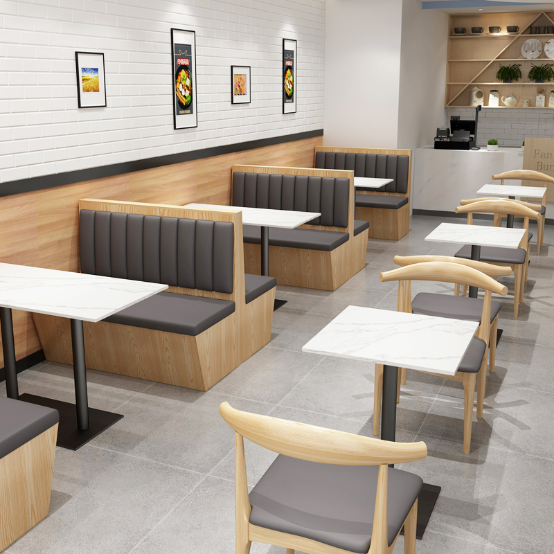 Набор мебели деревянный ресторан диван столы стулья