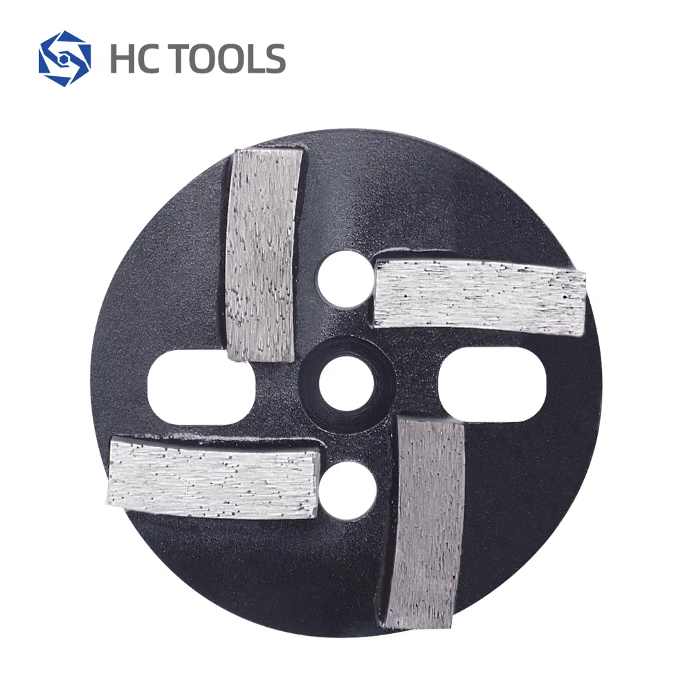 Diamond Grinding Pad Diamond Metal Polishing Pads for Stone 4 "with Column Diamond Polishing Pads