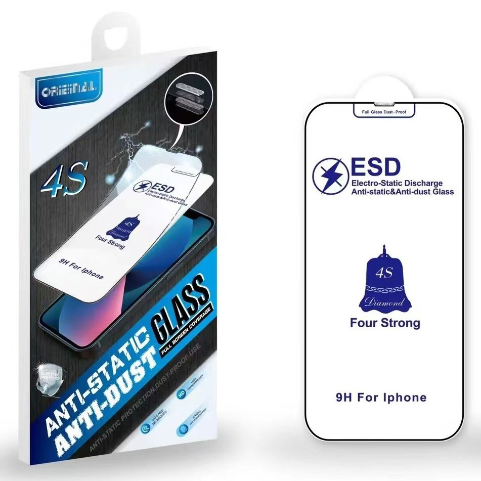 Защитное стекло Supper Strong 2.5D ESD для iPhone