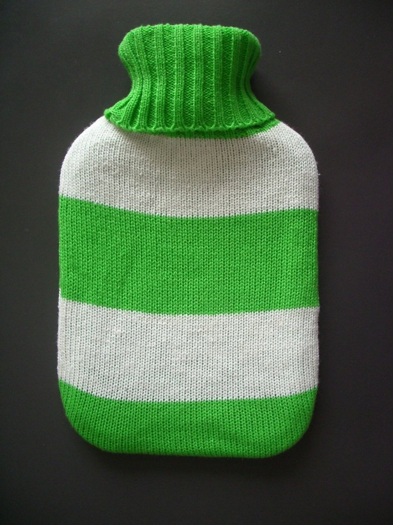 Good Quality Promotional Classical Winter Warm Comfortable Acrylic Knit Hot Water Bottle Cover
