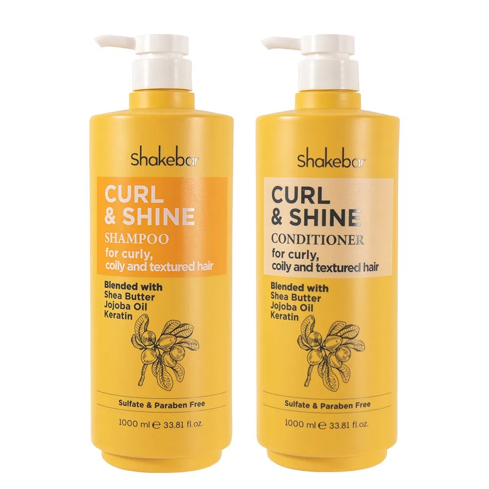 Natural Organic Shea Butter Jojoba Oil Keratin Best Shampoo for Curly Hair