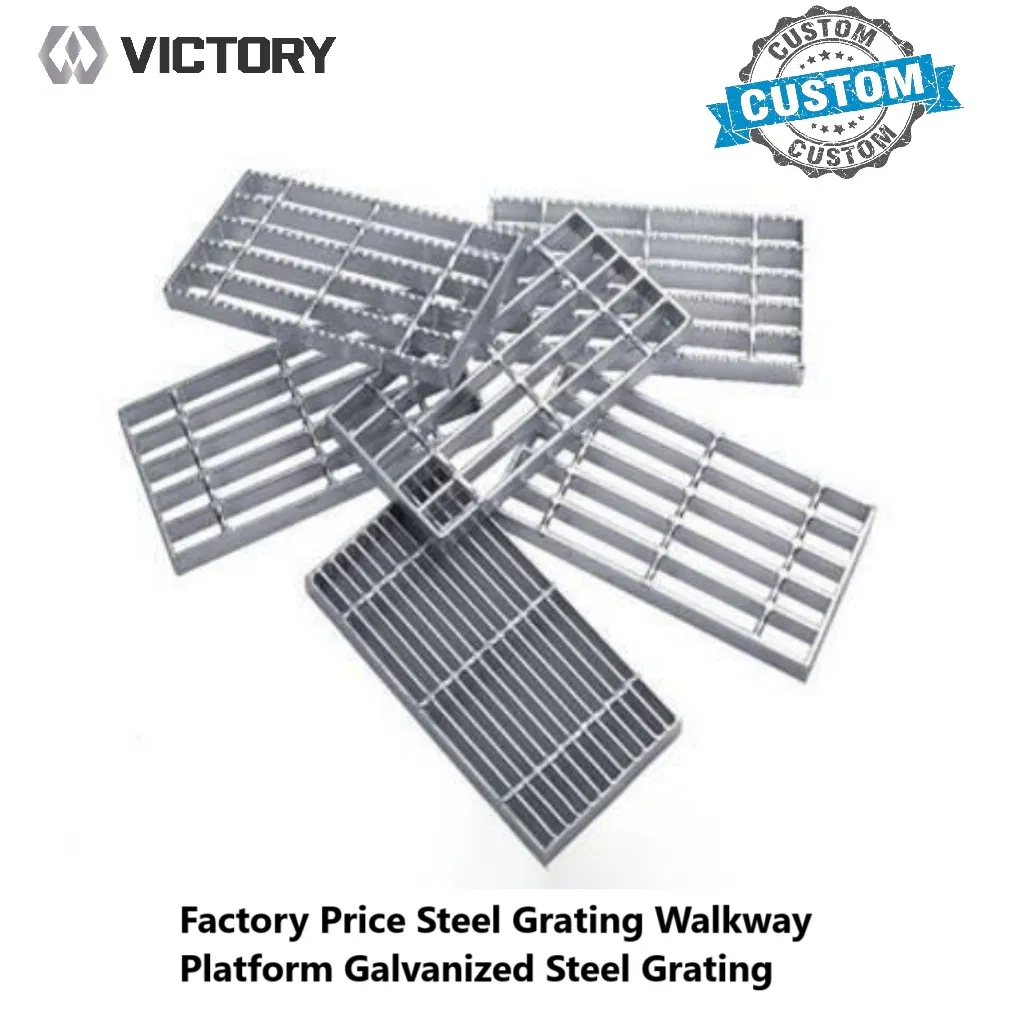 Premium Industrial Steel Grating for Safe Pedestrian Pathways