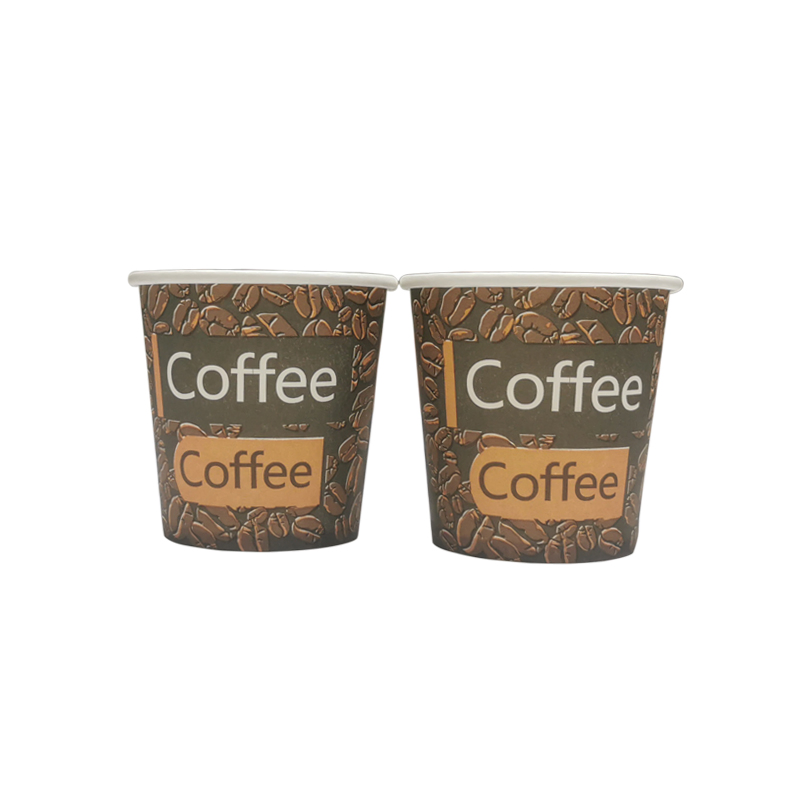 Одноразовые бумажные стаканчики из дерева 4 унции