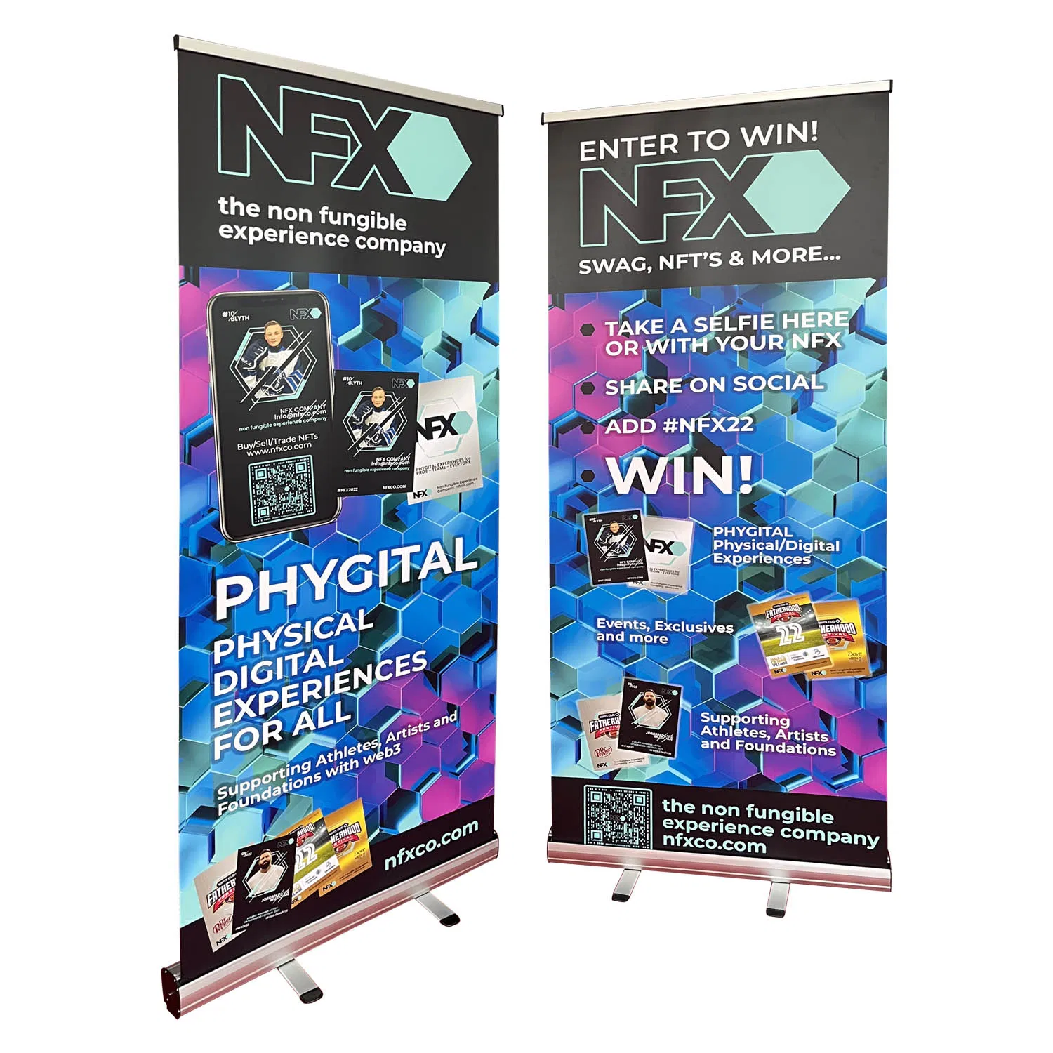 85*200cm All-Aluminum Clip-on Hanging Strip Double-Wrapped Counterweight High-End British Roll-up Banner Stand