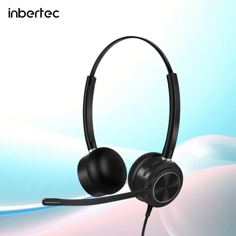 Comfortable All-Day Wear Contact Center Headset for Office Use