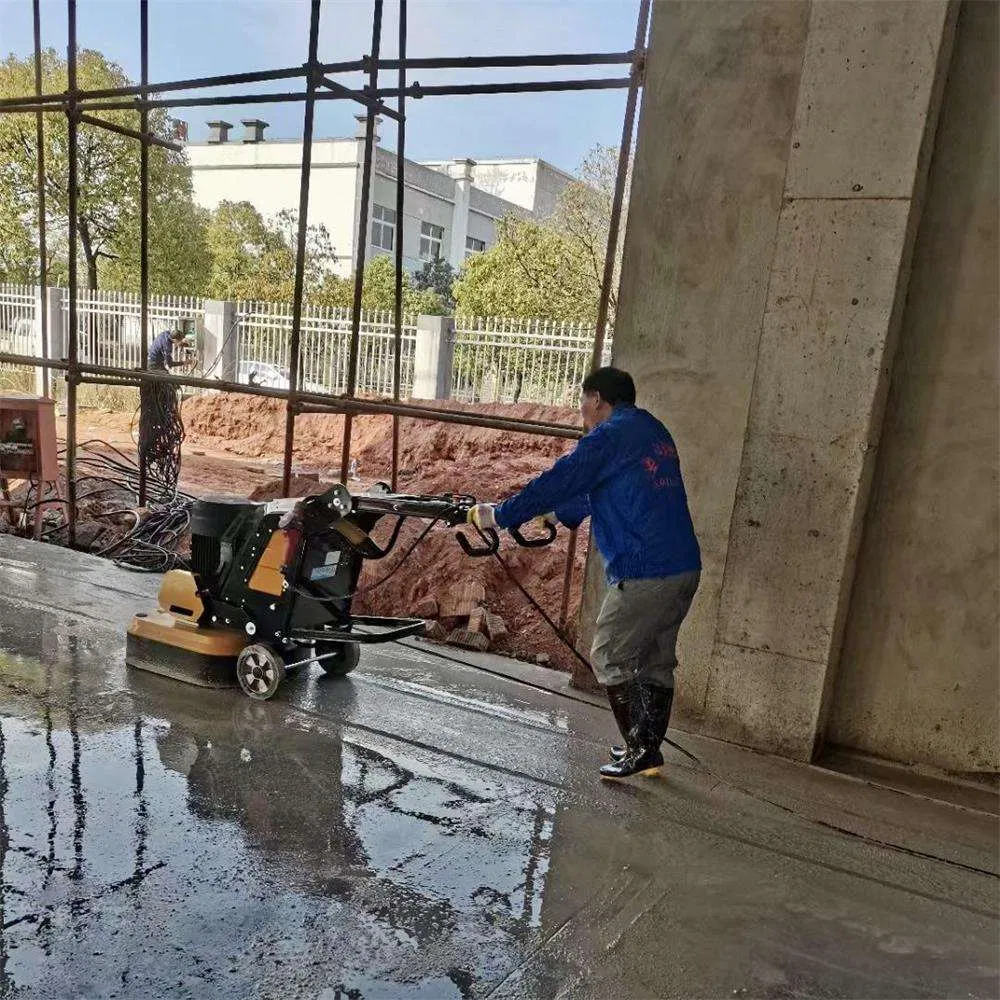 F1 Variable Speed Soft Start Square Head Concrete Polisher