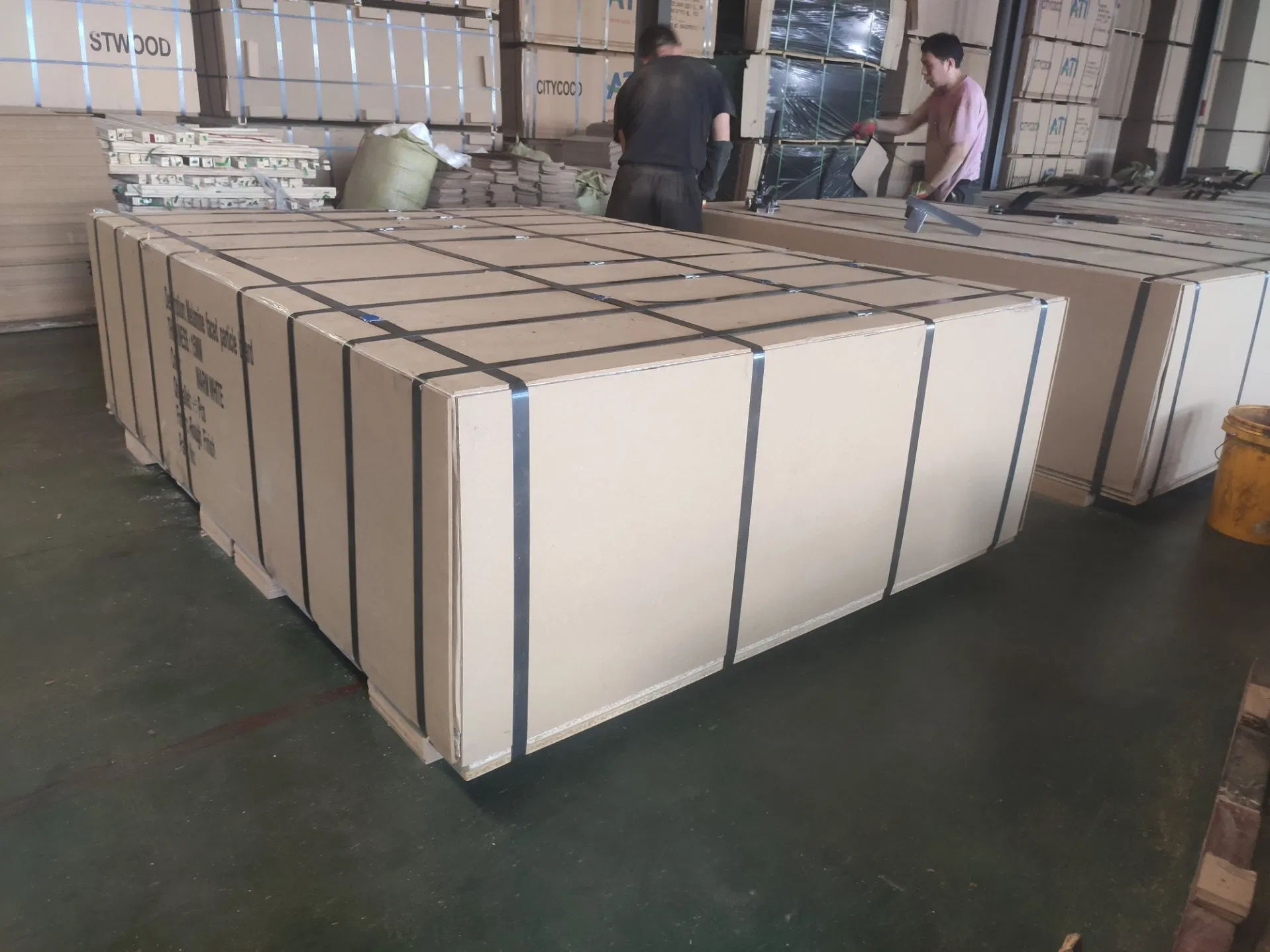 Melamine Particle Board with Different Colors for Furniture and Cabinet Used