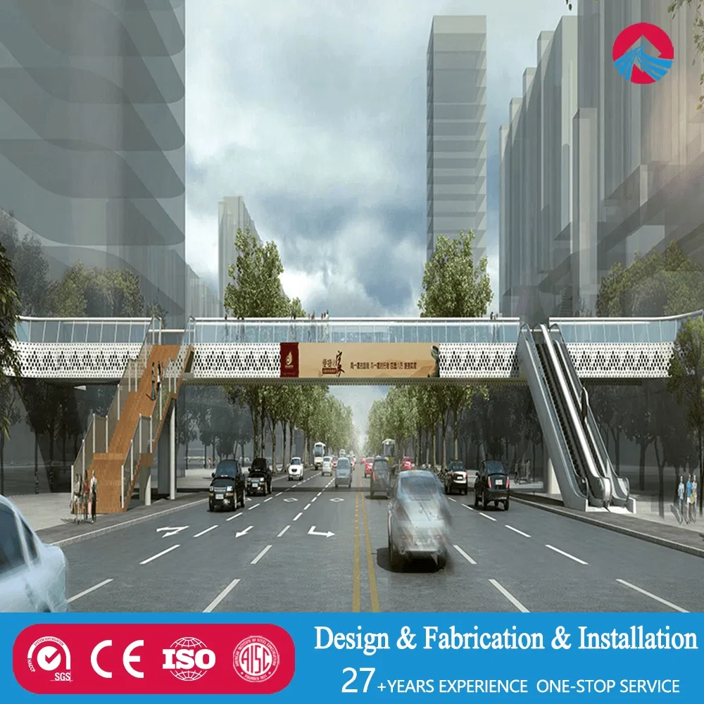 Heavy-Duty Steel Modular Bridge with Customizable Features for Global Markets