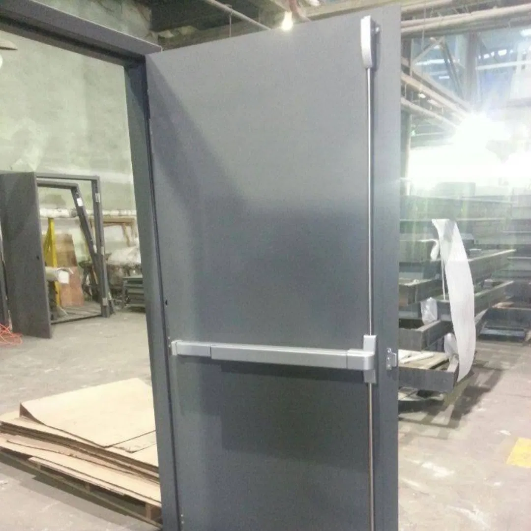 Reliable Corrosion Resistant Single Leaf Fire Doors with UL Hardware Honeycomb Paper