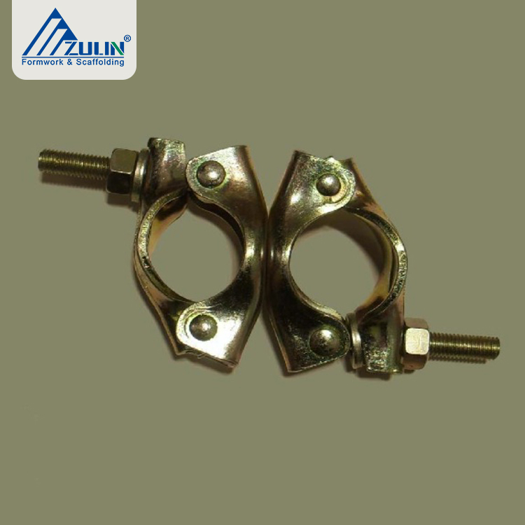 Coulper Fasteners Zulin Q235 Formwork Steel Ties Tube Fasten Scaffolding Couplers with Low Price
